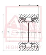 ��������� ��������� �������� (40x72x36) ASVA DAC40720036 DAC40720036 ����
