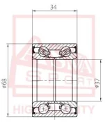 ��������� ��������� ������ (37X68X34) DAC37680034 ����