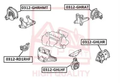 ������� ��������� �� | ����� ��� | HR-V GH1/GH2/GH3/GH4 1998-2005 ASVA 0312Ghlhf 0312GHLHF ����