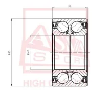 ��������� ��������� �������� � ��������� ������� ABS ASVA DACM42800039 DACM42800039 ����