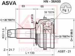 ���� �������� 32x55x26 HN36A50 ����