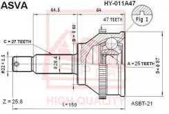 ���� �������� 25x60x27 HY011A47 ����