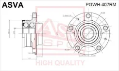 ������� ������ � ��������� ������� ��� ASVA PGWH407RM PGWH407RM ����