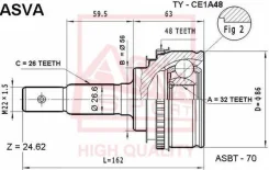 ���� �������� 32x56x26 ASVA TYCE1A48 TYCE1A48 ����