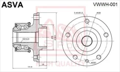 ������� �������� � ��������� ������� ABS ASVA VWWH001 VWWH001 ����