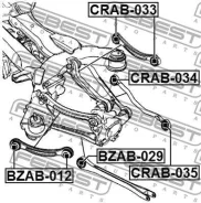 ���������� ������ ���������� ���� CRAB-035 Febest CRAB035 CRAB035 ����