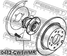     Mitsubishi Lancer CY 2007-, Outlander CW# 06-12 0482-CW5WMR 0482CW5WMR 