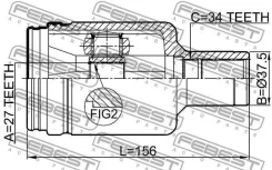 ���� ����� ����� Mercedes W211 1611-211LH Febest 1611211LH 1611211LH ����