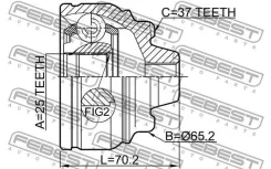 ���� ������� BMW 5 F10/F11/F18 2009- 1910-F10 Febest 1910F10 1910F10 ����