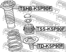�������� ��������� ������������ | ����� ����/��� | Scion, Toyotacorolla AXIO, Fielder NKE165, NRE16, NZE16, ZRE162, AQUA NHP1 Febest Tdksp90F TDKSP90F...