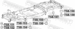 ������� ���� | ����/��� | Lexus, Toyotalx460 URJ202, GX400, 460 GRJ158, URJ150, LAND Cruiser GRJ20 Febest TSB152 TSB152 ����
