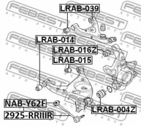 ����������� ������ ����� | ��� ����/��� | LRAB016Z Febest LRAB016Z LRAB016Z ����