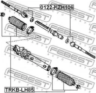 ���� ������� | ����� ����/��� | Toyotahiace, Regiusace KZH1, LH1, RZH1, TRH1 Febest 0122KZH106 0122KZH106 ����