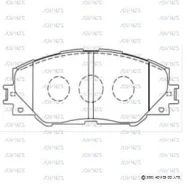 �������� ��������� ������� Advics �������� (F) Toyota RAV4 A30 (05-12), RAV4 A40 (12-), Vanguard A33 (06-13), MARK X ZiO A10 (07-), Blade E150 (07-12...