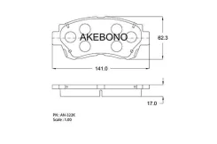 ������� Akebono AN-322K Akebono AN322K AN322K ����