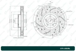���� ��������� ��������������� ������������� G-brake GFR-20028L ����� Gbrake GFR20028L GFR20028L ����
