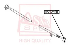 ���������� ������� ����� Nissan Nissan Patrol Y61 ASVA 0221-Y61L 0221Y61L ����