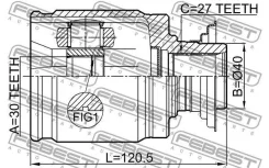 ���� ���������� ������ 30x40x27 0311CRVRH ����