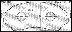 ������� ��������� �������� Febest 0501BJF 0501BJF ����