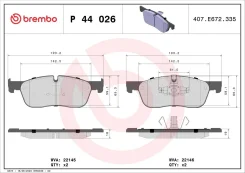 ������� ��������� ��������| ����� | Brembo P44026 P44026 ����