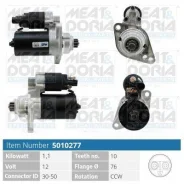 ������� 12V 1,1KW Audi A3 8P1, VW Polo 9N Meat Doria 5010277 5010277 ����