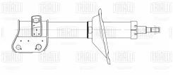����������� ������ ���. ����� ���� Subaru Forester 97- Trialli AG22351 AG22351 ����