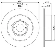 ���� ��������� ��� Lexus GS JZS147_ 300 JZS147_ 01.1993 - 08.1997 Lexus LS _F1_ 400 UCF10_ 12.1989 - 12.1995 Nisshinbo ND1080K ND1080K ����