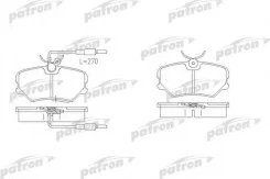 ������� ��������� �������� ������ Samand Peugeot: 405 I 87-93, 405 I Break 88-92, 405 II 92-95 PBP540 ����
