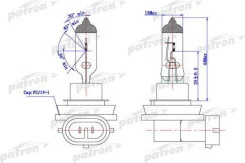 ����� ���������� H8 12V 35W 3200K PGJ19-1 Original Stream (������������ ���������) ������� � ����� PLH81235 ����