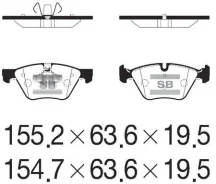 ������� ����. ���. Sangsin Brake SP2214 SP2214 ����