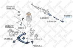 ���������� ������� ������! Peugeot 308/3008/5008 all 07/Citroen Berlingo all 08 Stellox 5100805SX 5100805SX ����