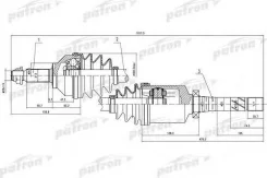 ������� ���� OPEL: Vivaro, Renault:Traffic 2.0 16V/1.9Di 01 PDS0378 ����