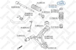 ����� ������������ ���������! Suzuki Grand Vitara/Escudo JB416/JB420/JB627 -2006 Stellox 1217258SX 1217258SX ����