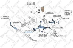 ����������� ������ �.! Alfa Romeo 159/ Brera/ Spider 05 Stellox 7700192SX 7700192SX ����