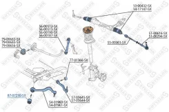 ����������� ������ ����� ����.! BMW 5 E60 03 Stellox 8707230SX 8707230SX ����