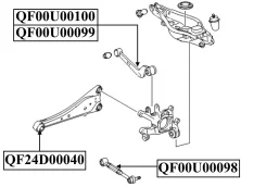 ����� ������ �������� ���������� ������� ������! Toyota RAV4 2.0/2.2D-4D 06 Quattro Freni QF00U00100 QF00U00100 ����