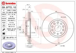 ���� ��������� AUDI 09977210 Brembo 09977210 ����