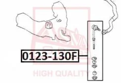 ���� ������������� ����� ����/��� Toyota : Hilux SURF 4 Runner KZN130 13# VZN130 YN130Toyota Hilux KZN130 1989-1995 ASVA 0123130F 0123130F ����