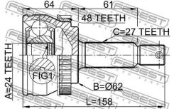 ���� �������� Febest 2210NSP20A48 2210NSP20A48 ����