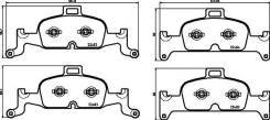   ! Audi A4/A5/A6/Q5 15 P85164 P 85 164 Brembo P85164 P85164 