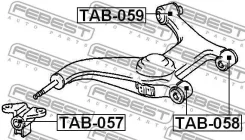 ����������� TAB-057 Febest TAB057 TAB057 ����