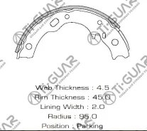��������� ������� (������� �������) TG-2131/FN4443* Ti�GUAR (�������� 4��. ) TG2131 ����