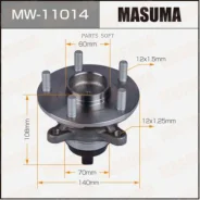 ��������� ���� ������ Crown, GS300 / GRS200, GRS190L (with ABS) RH, ������ MW11014 ����