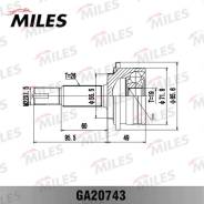   Toyota Yaris KSP90/NLP90/NSP90/SCP90 05-11 GA20743 GA20743 Miles GA20743 GA20743 