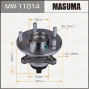 ��������� ���� Masuma front Toyota Crown / GRS200, GRS190L (with ABS) RH Masuma MW11014, ������ �������� MW11014 ����