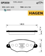 ������� ��������� �������� Sangsin Brake GP2030 GP2030 ����