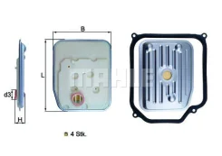 ������ ���� Mahle / Knecht HX147KIT1 HX147KIT1 ����