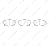 ��������� ������� /�������� ������ /����� /SB Nagamochi ��� Honda Civic 2001-2006 EU/ES EK1-K4 EJ9, Fit 2002-2008 BP28264 (NP8005 TG-8264 D5174M) AN37...