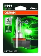 ����� H11 12V 55W PGJ19-2 Ultra LIFE (������� 1��. ) Osram 64211ULT01B 64211ULT01B ����