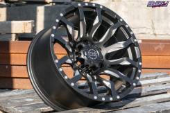 MLJ Black Rhino. 9.0x17", 6x139.7, ET0,  110,1. 